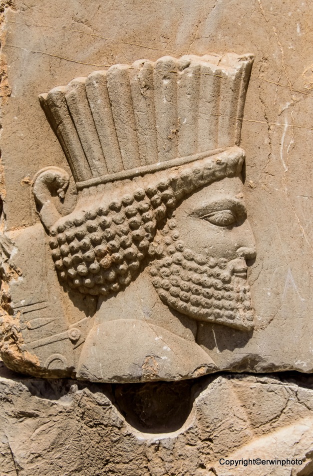 Kopf eines Persischen Kriegers